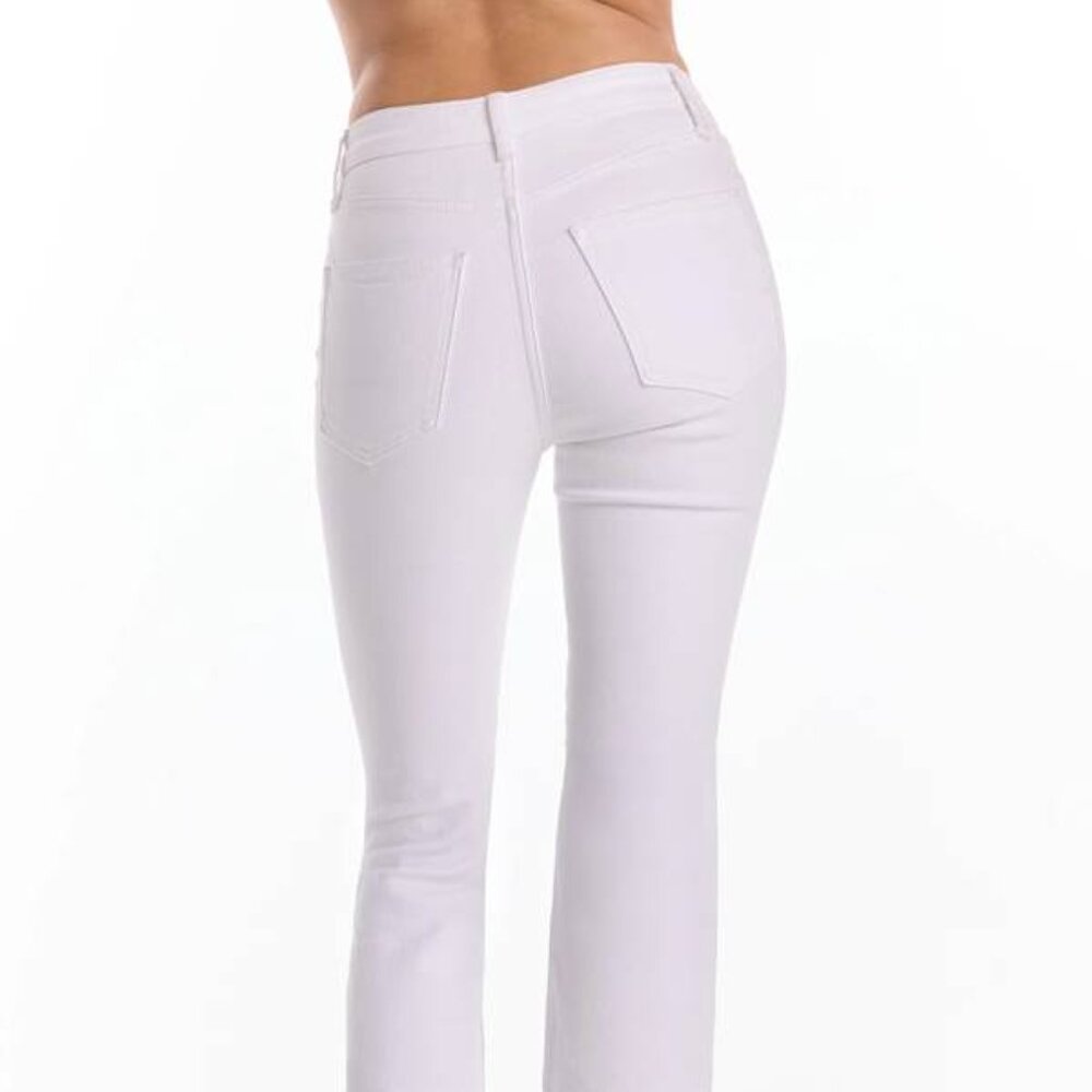 NEW THE NOLI Women's Allegra Bootcut Flare Jeans White Size 29 - Picture 2 of 11